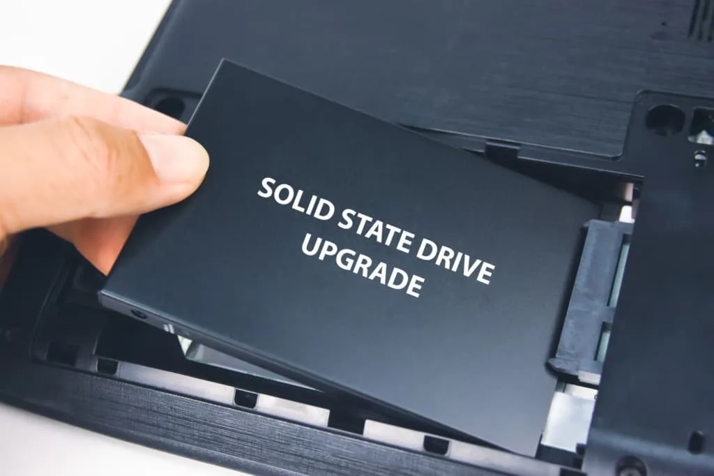 solid state drive upgrade