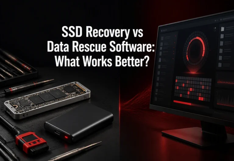 SSD Recovery vs Data Rescue Software: What Works Better?